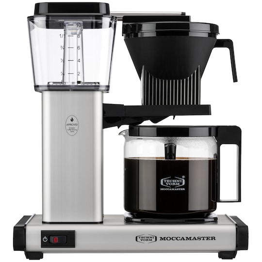 Moccamaster Kaffebryggare 53750 (Matt Silver)