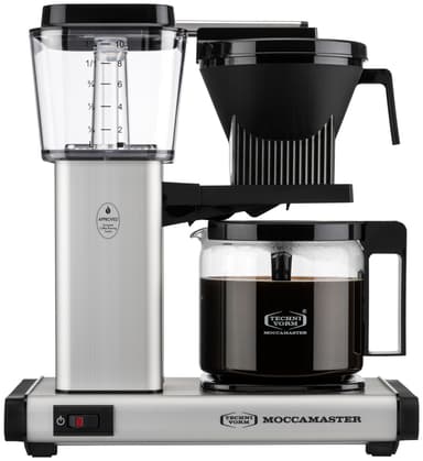 Moccamaster Kaffebryggare 53750 (Matt Silver)