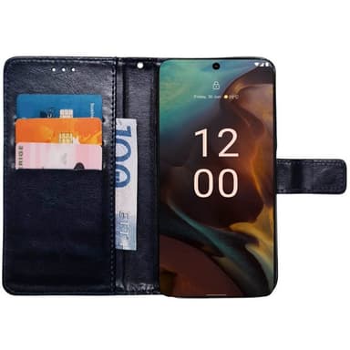 Plånboksfodral 3-kort Nokia XR21 - Mörkblå