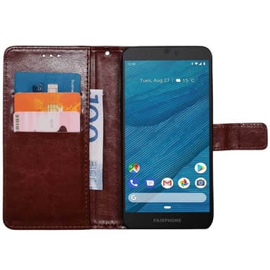Plånboksfodral 3-kort Fairphone 3 - Brun