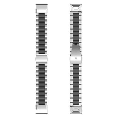 Armband rostfritt stål Garmin MARQ Captain American - Silver/svart