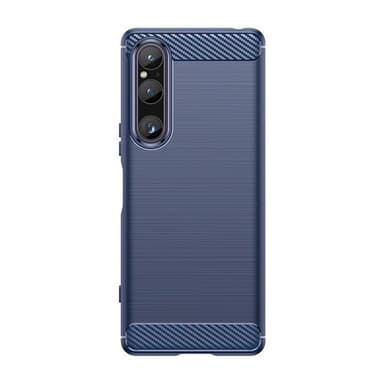 Borstat silikon skal Sony Xperia 1 V - Blå