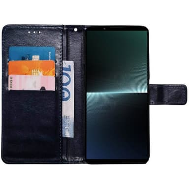 Plånboksfodral 3-kort Sony Xperia 1 V - Mörkblå