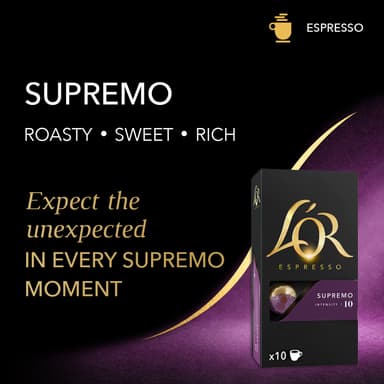 L'Or Supremo 10 kaffekapslar (10 st)
