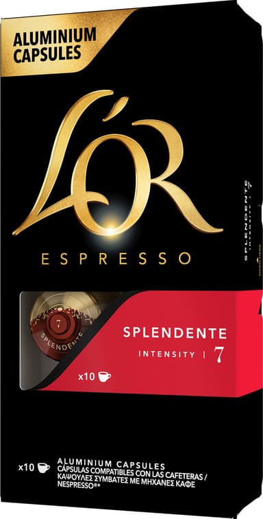 L'Or Splendente 7 kaffekapslar (10 st)