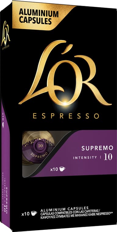 L'Or Supremo 10 kaffekapslar (10 st)