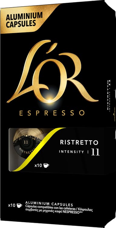 L'Or Ristretto 11 kaffekapslar (10 st)