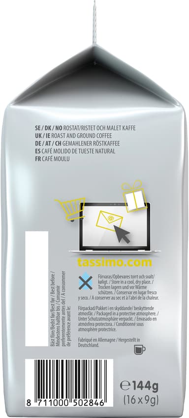 Tassimo kapslar - Gevalia Ebony TAS4031588