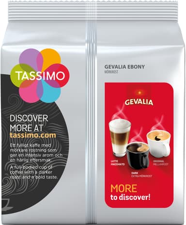 Tassimo kapslar - Gevalia Ebony TAS4031588