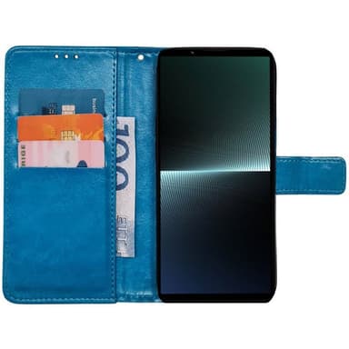 Plånboksfodral 3-kort Sony Xperia 10 V - Ljusblå