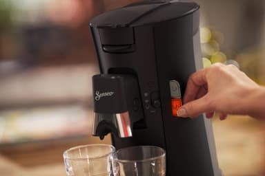 Senseo Select Eco kaffemaskin CSA240/21 (svart/vitprickig)