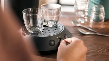 Senseo Original Plus kaffemaskin CSA210/61 (djupsvart)