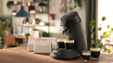 Senseo Original Plus kaffemaskin CSA210/61 (djupsvart)