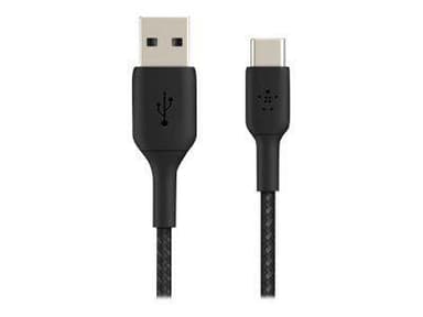 Belkin Boost Charge USB-C Kabel Flätad 2m