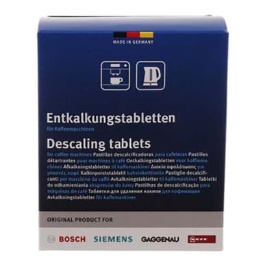 Avkalkningstabletter för kaffemaskin (18g)