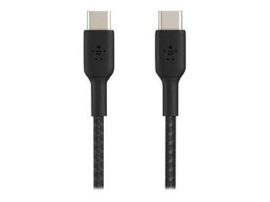 Belkin Boost Charge USB-C till USB-C Kabel Flätad 1m