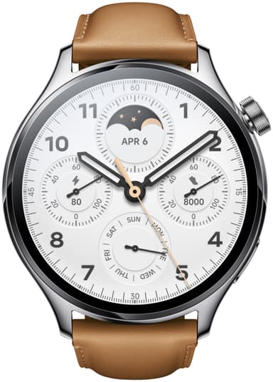 Xiaomi Watch S1 Pro smartwatch (silver)
