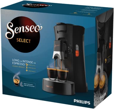 Senseo Select kaffemaskin CSA240/61 (djupsvart)