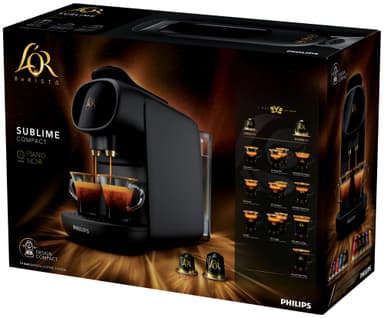 L'OR Barista Sublime kapselmaskin LM9012/60 (svart)