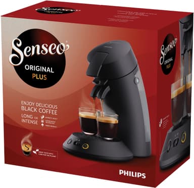 Senseo Original Plus kaffemaskin CSA210/61 (djupsvart)