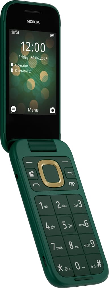 Nokia 2660 vik-mobiltelefon (grön)