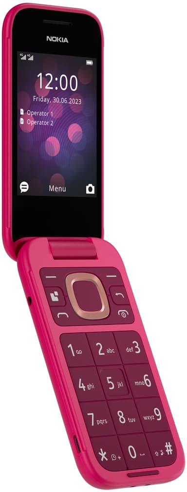 Nokia 2660 vik-mobiltelefon (rosa)