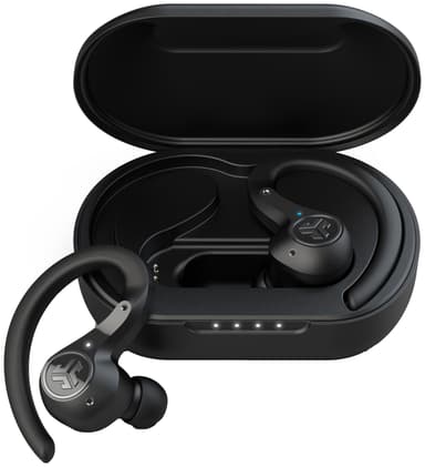JLab Epic Air Sport ANC true wireless in ear-hörlurar (svarta)