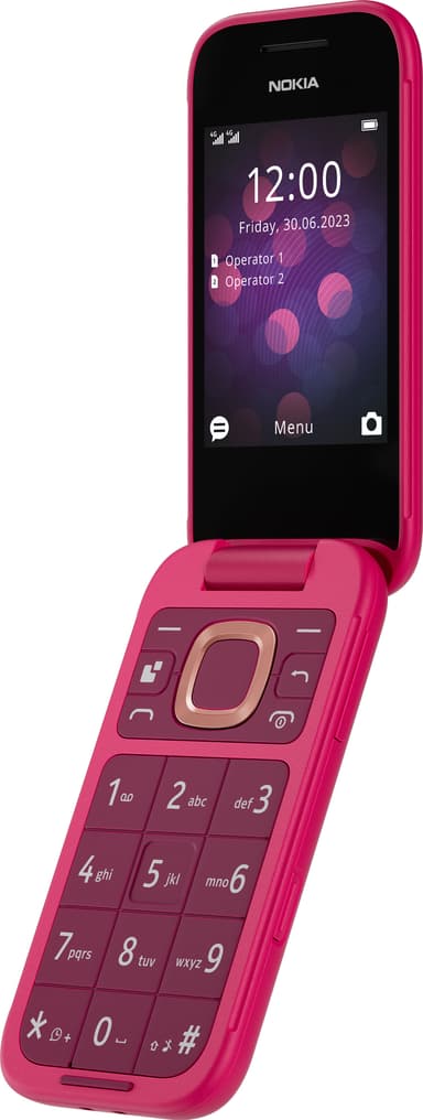 Nokia 2660 vik-mobiltelefon (rosa)