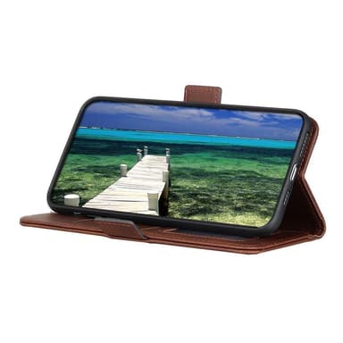 SKALO Asus ROG Phone 7 5G Premium Plånboksfodral - Brun