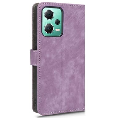 SKALO Xiaomi Redmi Note 12 5G Plånboksfodral i PU-Läder - Lila