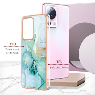 SKALO Xiaomi 13 Lite Marmor TPU-skal - Motiv 3