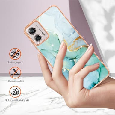 SKALO Motorola Moto G23 4G Marmor TPU-skal - Motiv 4