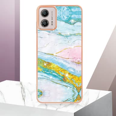 SKALO Motorola Moto G23 4G Marmor TPU-skal - Motiv 1