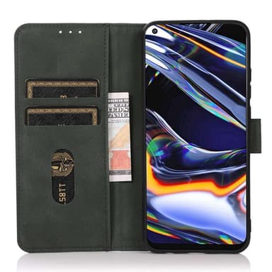 SKALO Xiaomi 13 5G KHAZNEH Plånboksfodral i PU-Läder - Grön