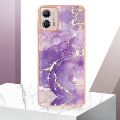 SKALO Motorola Moto G53 5G Marmor TPU-skal - Motiv 2