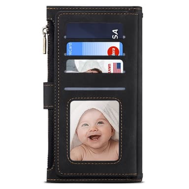 SKALO Google Pixel 7a ESEBLE Big Wallet Plånboksfodral - Svart
