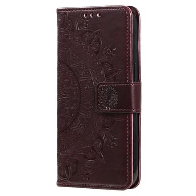 SKALO Xiaomi 13 Pro 5G Mandala Plånboksfodral - Brun