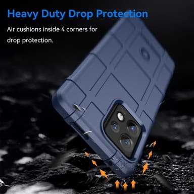 SKALO Motorola Edge 40 Pro 5G Rugged Shield Stöttåligt TPU-skal