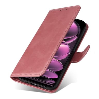 SKALO Xiaomi Redmi Note 12 Pro 5G Plånboksfodral i PU-Läder - Roséguld