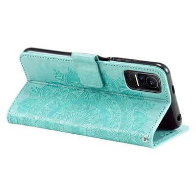 SKALO Xiaomi 13 Lite Mandala Plånboksfodral - Turkos