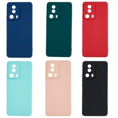 SKALO Xiaomi 13 Lite Ultratunn TPU-Skal - Grön