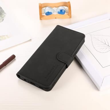 SKALO OnePlus Nord CE 3 Lite 5G KHAZNEH Plånboksfodral i PU-Läder - Svart