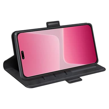 SKALO Xiaomi 13 Lite Premium Plånboksfodral - Svart