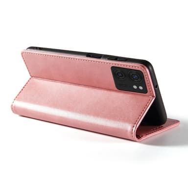 SKALO Motorola Edge 40 5G Premium Plånboksfodral - Roséguld