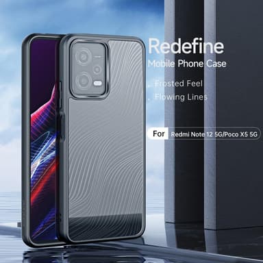 DUX DUCIS Xiaomi Redmi Note 12 5G Aimo Series Skal - Svart
