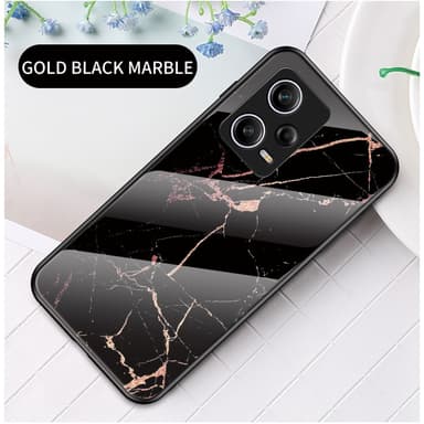 SKALO Xiaomi Redmi Note 12 Pro 5G Marmor Härdat Glas TPU-skal - Motiv 5