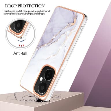 SKALO OnePlus Nord CE 3 Lite 5G Marmor TPU-skal - Motiv 2