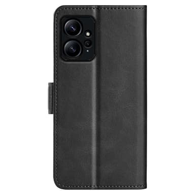 SKALO Xiaomi Redmi Note 12 4G Premium Plånboksfodral - Svart