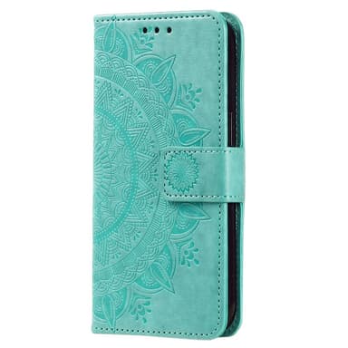 SKALO Xiaomi 13 Lite Mandala Plånboksfodral - Turkos