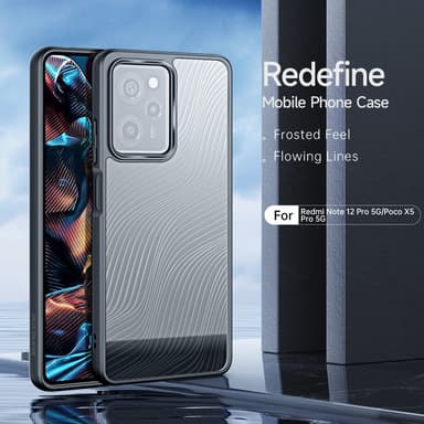 DUX DUCIS Xiaomi Redmi Note 12 Pro 5G Aimo Series Skal - Svart